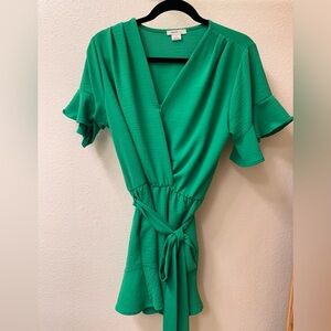 Fraiche by J Flutter Sleeve Romper